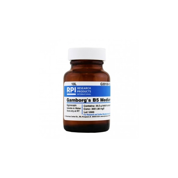 Gamborg's B5 Medium, 10 L